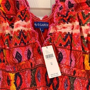 Ros Garden Multicolor Patterned Dress